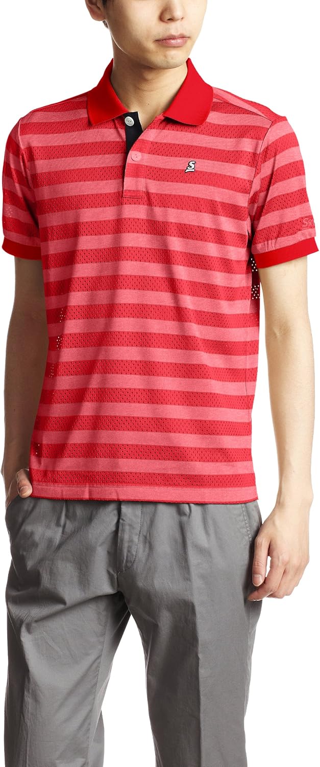 Рубашка-поло Srixon, впитывающая влагу и быстросохнущая, защита от УФ-излучения, элегантный силуэт, полосатый узор, розовый
Рубашка-поло Srixon, впитывающая влагу и быстросохнущая, защита от УФ-излучения, элегантный силуэт, полосатый узор, розовый