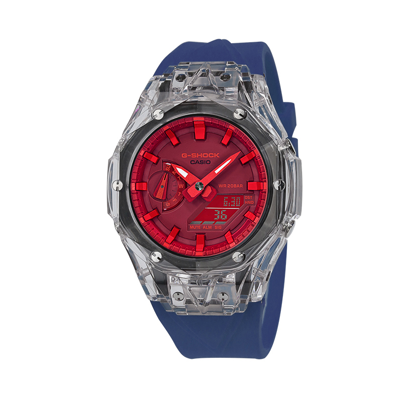 CASIO Часы Unisex Liquid Crystal/Analog Dual Display Series Red Watch
CASIO Часы Unisex Liquid Crystal/Analog Dual Display Series Red Watch