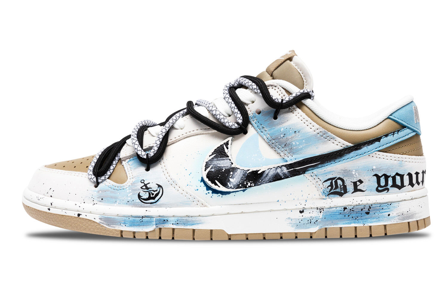 Кроссовки для скейтбординга Dunk унисекс с низким верхом синего цвета Nike, бежевый/коричневый/синий
Кроссовки для скейтбординга Dunk унисекс с низким верхом синего цвета Nike, бежевый/коричневый/синий