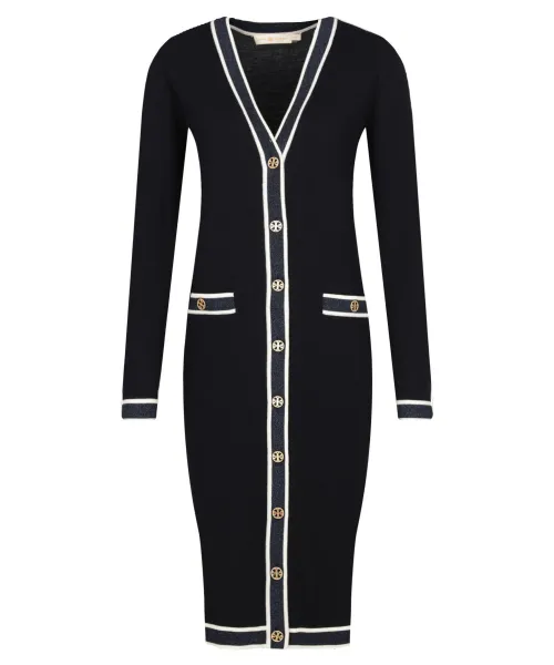 Шерстяной кардиган Маделин Regular fit Tory Burch, синий
Шерстяной кардиган Маделин Regular fit Tory Burch, синий