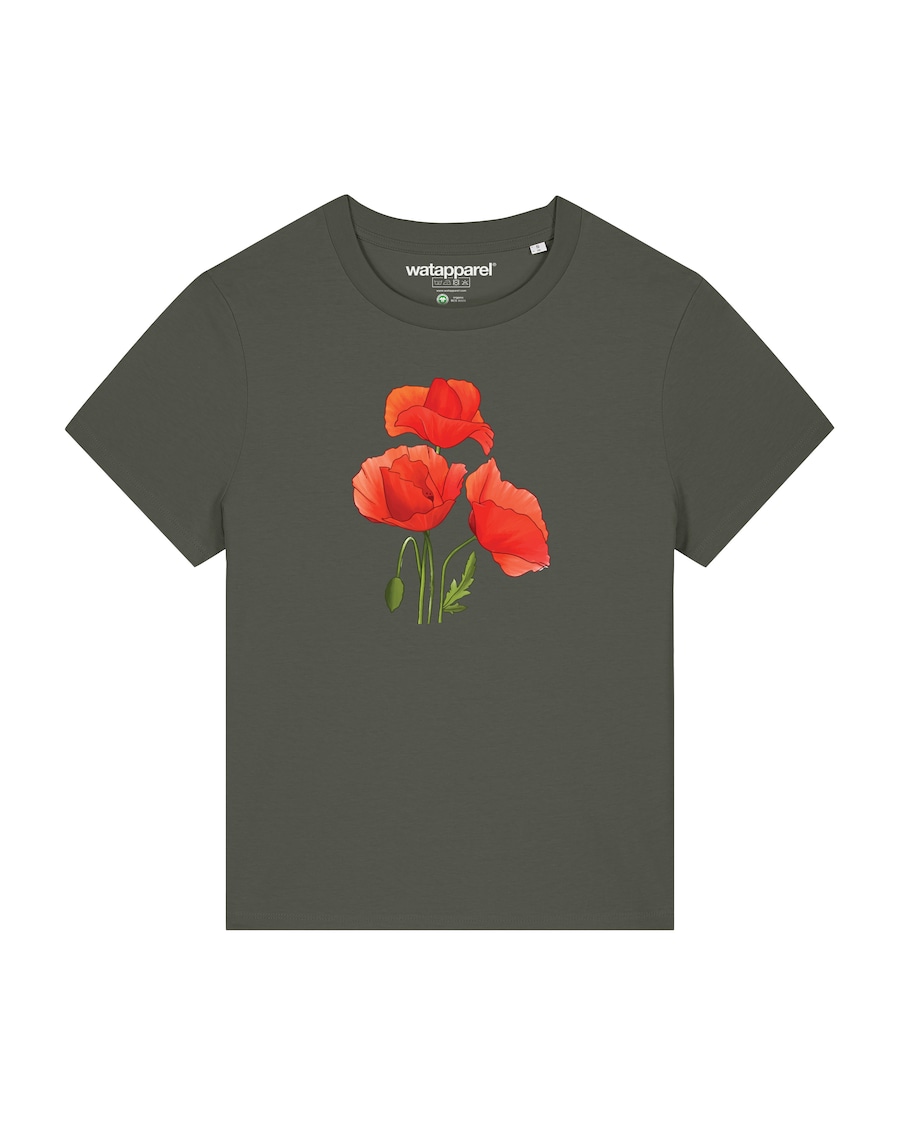 Рубашка Watapparel Poppy Flowers, зеленый
Рубашка Watapparel Poppy Flowers, зеленый