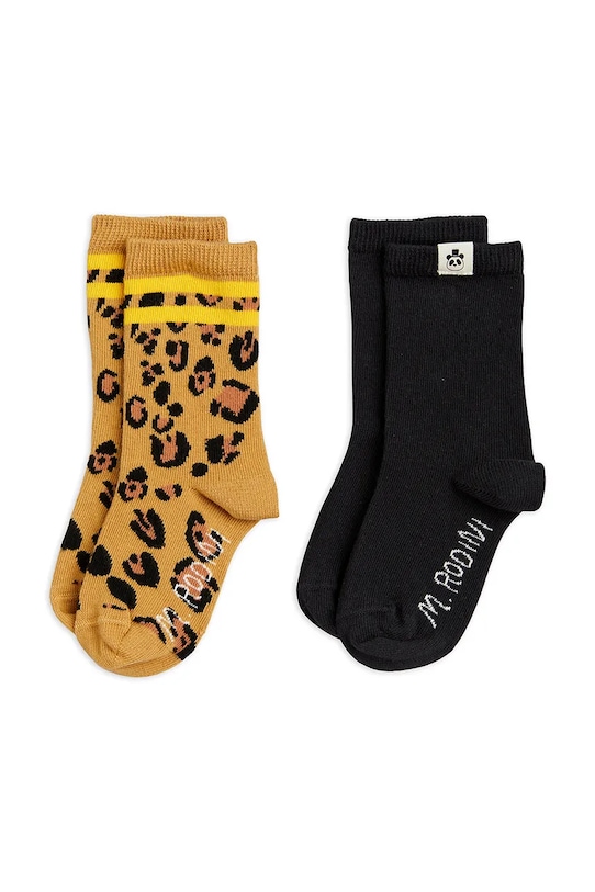 Леопардовые носки детские, упаковка 2 шт. Mini Rodini, черный
Леопардовые носки детские, упаковка 2 шт. Mini Rodini, черный