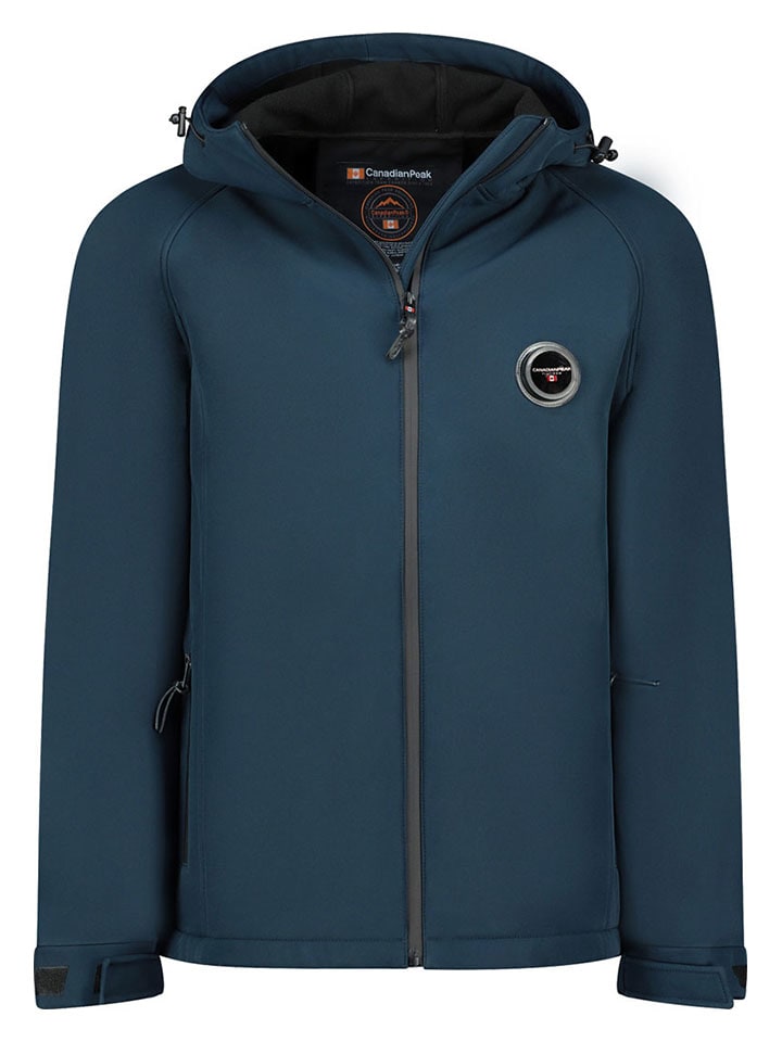 Canadian Peak Куртка из софтшелла "Tamigoglasseak" темно-синего цвета
Canadian Peak Куртка из софтшелла "Tamigoglasseak" темно-синего цвета