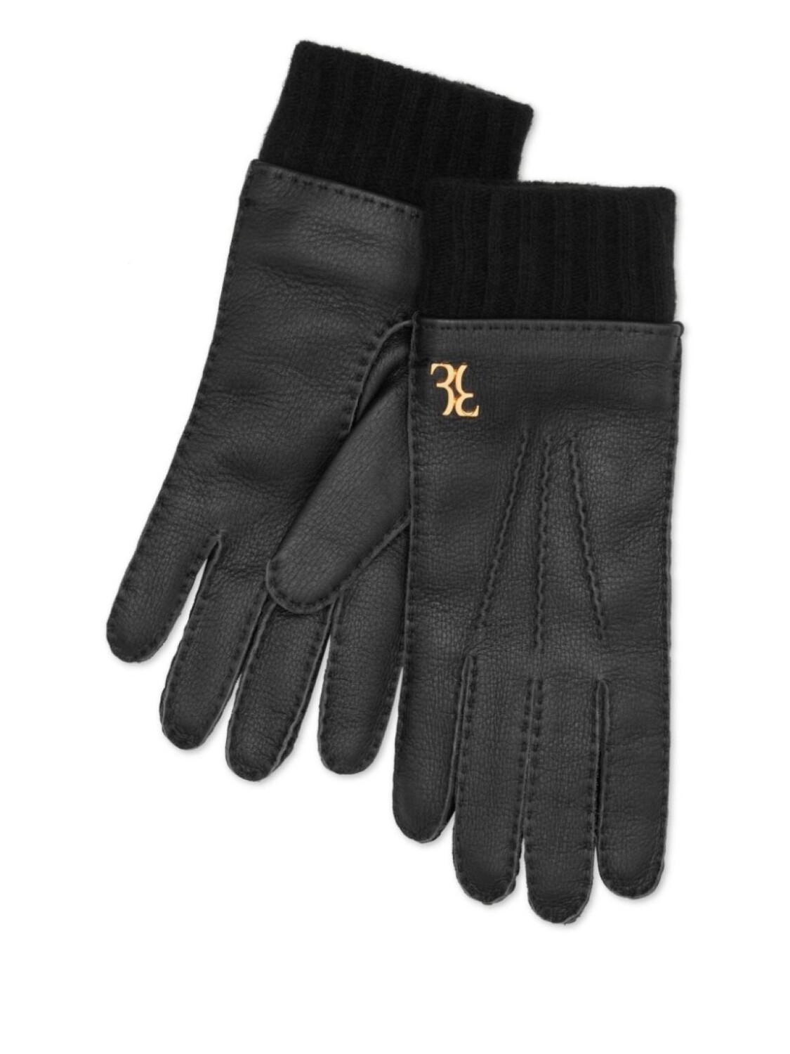 Перчатки из кожи с тиснением Billionaire, черный
Перчатки из кожи с тиснением Billionaire, черный