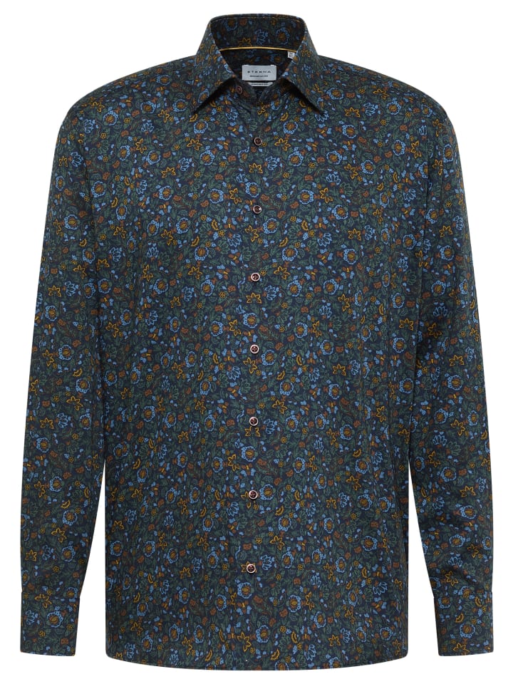 Рубашка COMFORT FIT темно-синего цвета Eterna
Рубашка COMFORT FIT темно-синего цвета Eterna