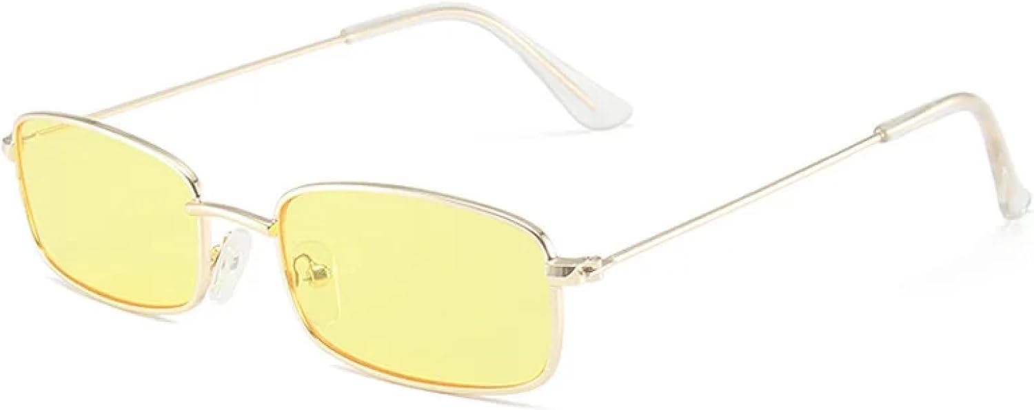 Классические мужские винтажные солнцезащитные очки в стиле ретро, прямоугольные панк-очки, женские солнцезащитные очки с защитой от УФ-излучения UV400 TKKTLLT, Gold-yellow
Классические мужские винтажные солнцезащитные очки в стиле ретро, прямоугольные панк-очки, женские солнцезащитные очки с защитой от УФ-излучения UV400 TKKTLLT, Gold-yellow