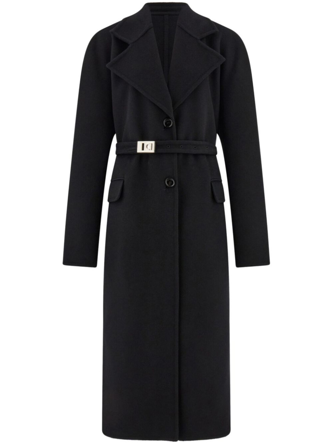 Ferragamo однобортное пальто, черный
Ferragamo однобортное пальто, черный