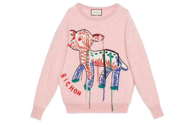 Свитер женский розовый Gucci
Свитер женский розовый Gucci