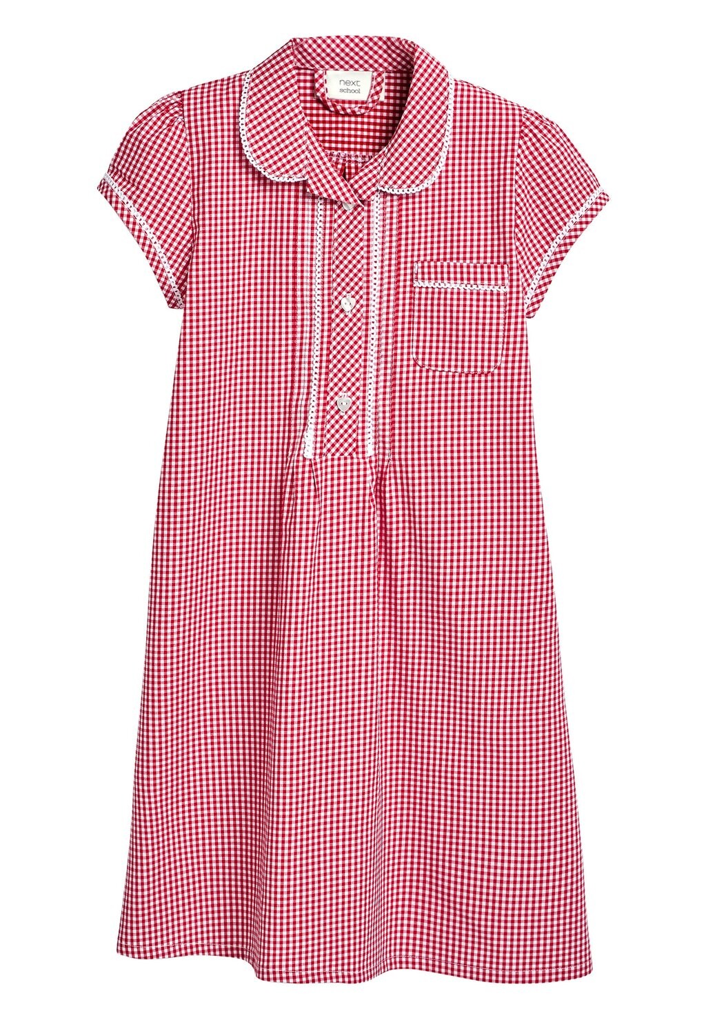 Летнее платье Button Front Gingham Next, красный
Летнее платье Button Front Gingham Next, красный