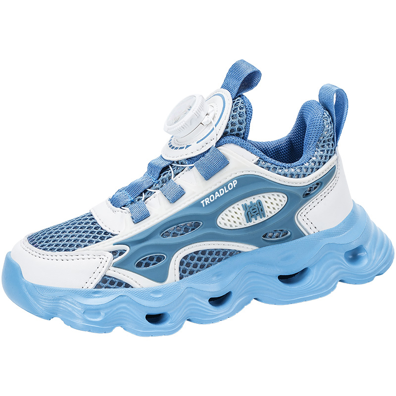 Детские сандалии с низким верхом, нескользящие и дышащие TROADLOP, синий
Детские сандалии с низким верхом, нескользящие и дышащие TROADLOP, синий