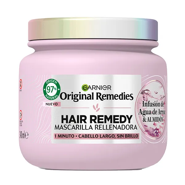 Филлер для ухода за волосами Acondicionador Agua de Arroz Original Remedies, 340 ml
Филлер для ухода за волосами Acondicionador Agua de Arroz Original Remedies, 340 ml