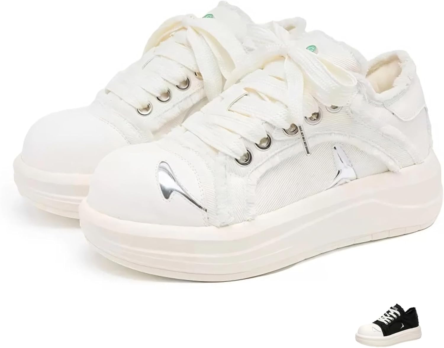 Кроссовки на толстой подошве для женщин и мужчин, винтажные платформенные кроссовки, прогулочная обувь, модная обувь для пар Acaritouch, белый
Кроссовки на толстой подошве для женщин и мужчин, винтажные платформенные кроссовки, прогулочная обувь, модная обувь для пар Acaritouch, белый