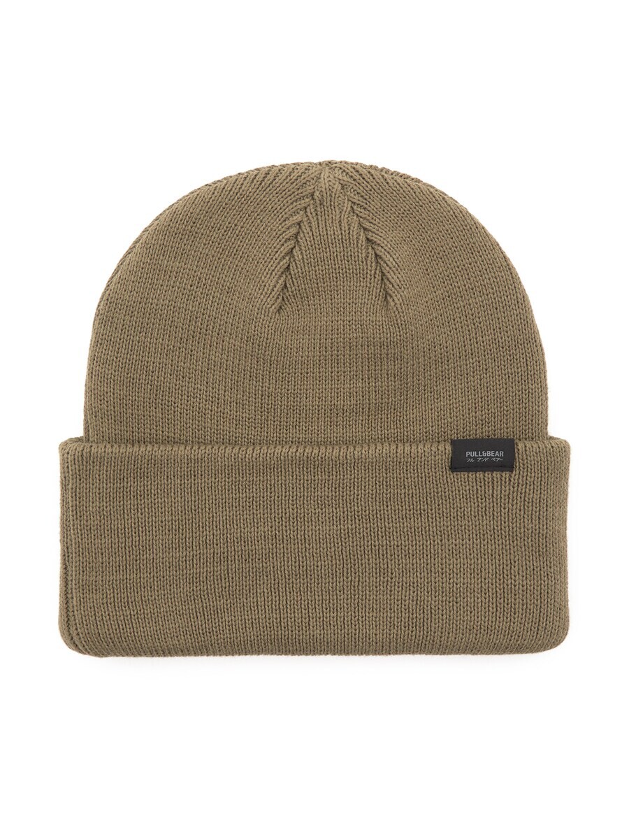 Шапка Pull&Bear Beanie, хаки
Шапка Pull&Bear Beanie, хаки