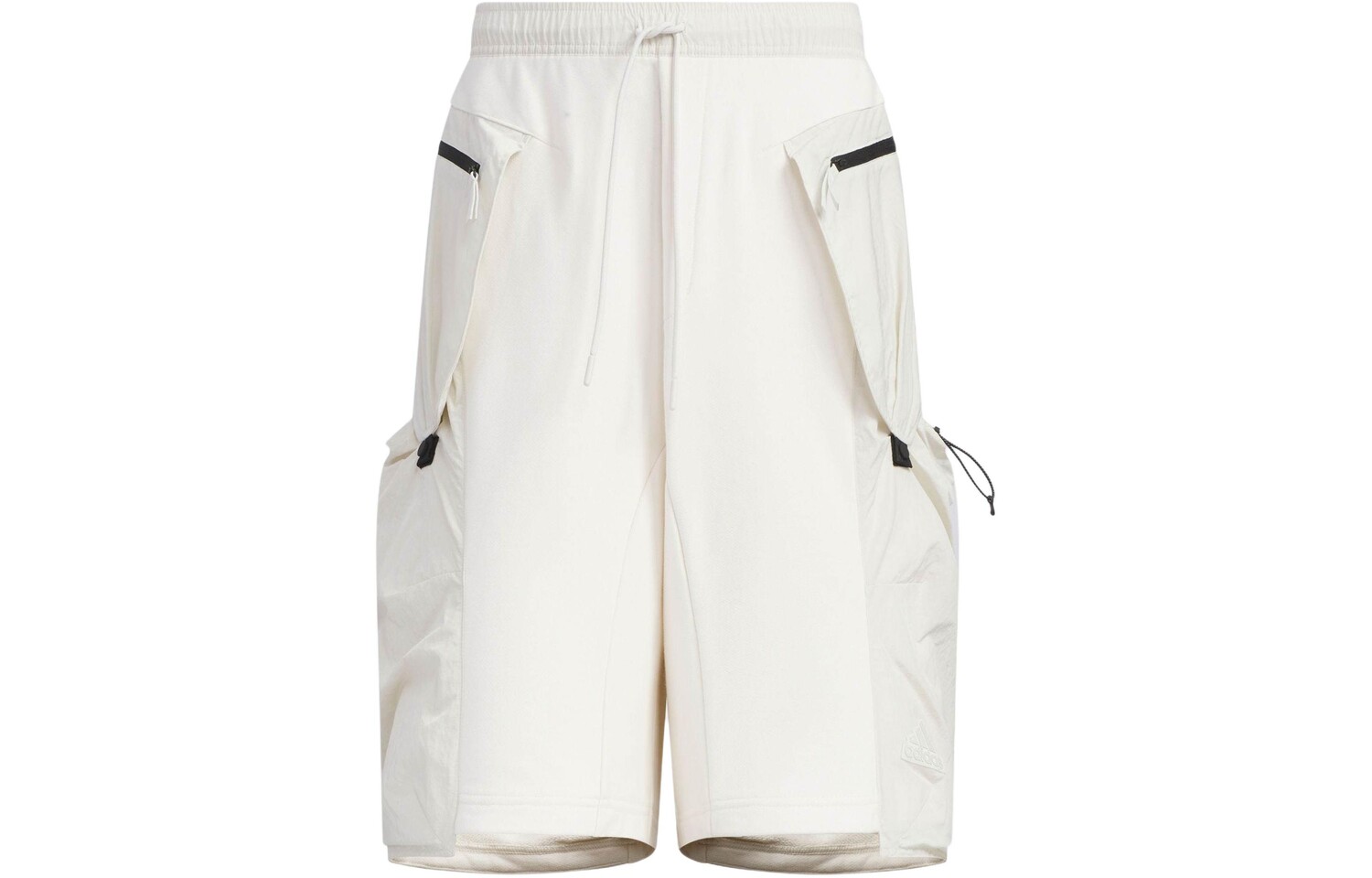 Повседневные шорты мужские меловые белые Adidas, белый 
Повседневные шорты мужские меловые белые Adidas, белый