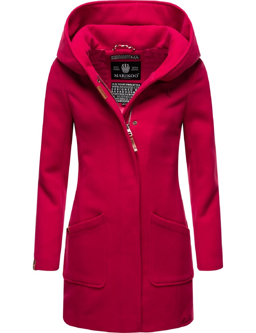 Демисезонное пальто MARIKOO Maikoo, Fuchsia
Демисезонное пальто MARIKOO Maikoo, Fuchsia