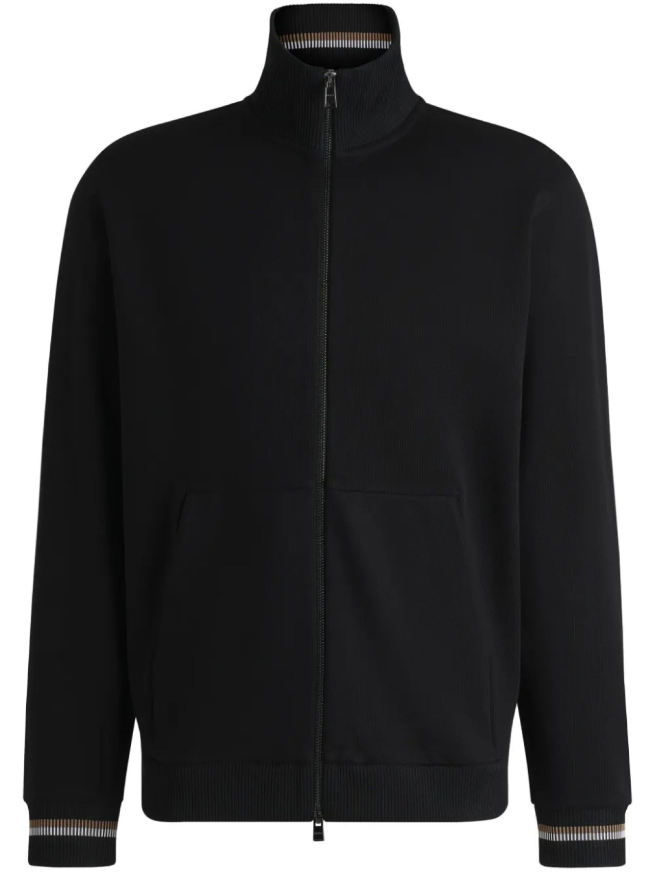 Толстовка на молнии BOSS, черный
Толстовка на молнии BOSS, черный