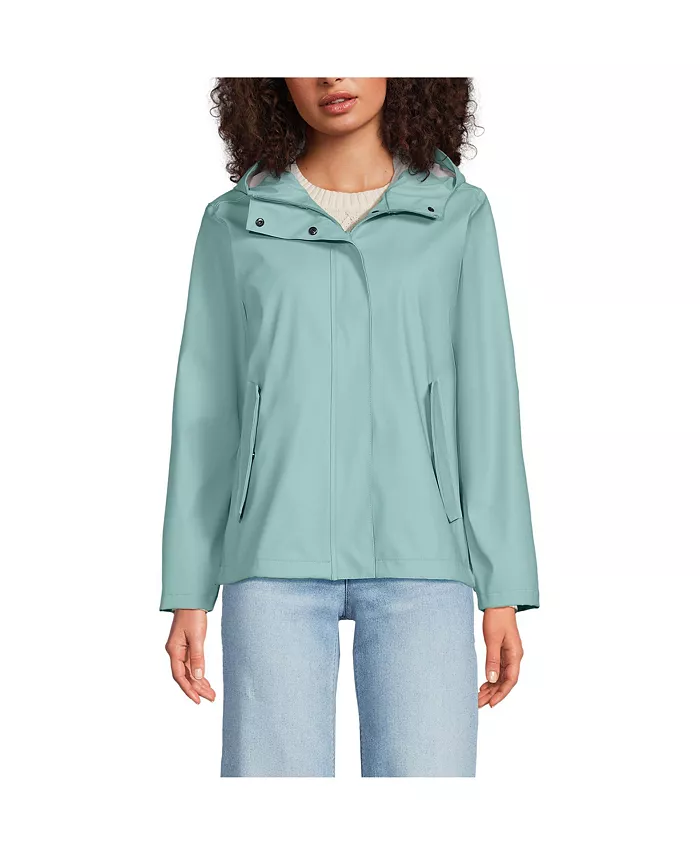 Женская водонепроницаемая куртка-дождевик Squall Lands' End, зеленый 
Женская водонепроницаемая куртка-дождевик Squall Lands' End, зеленый
