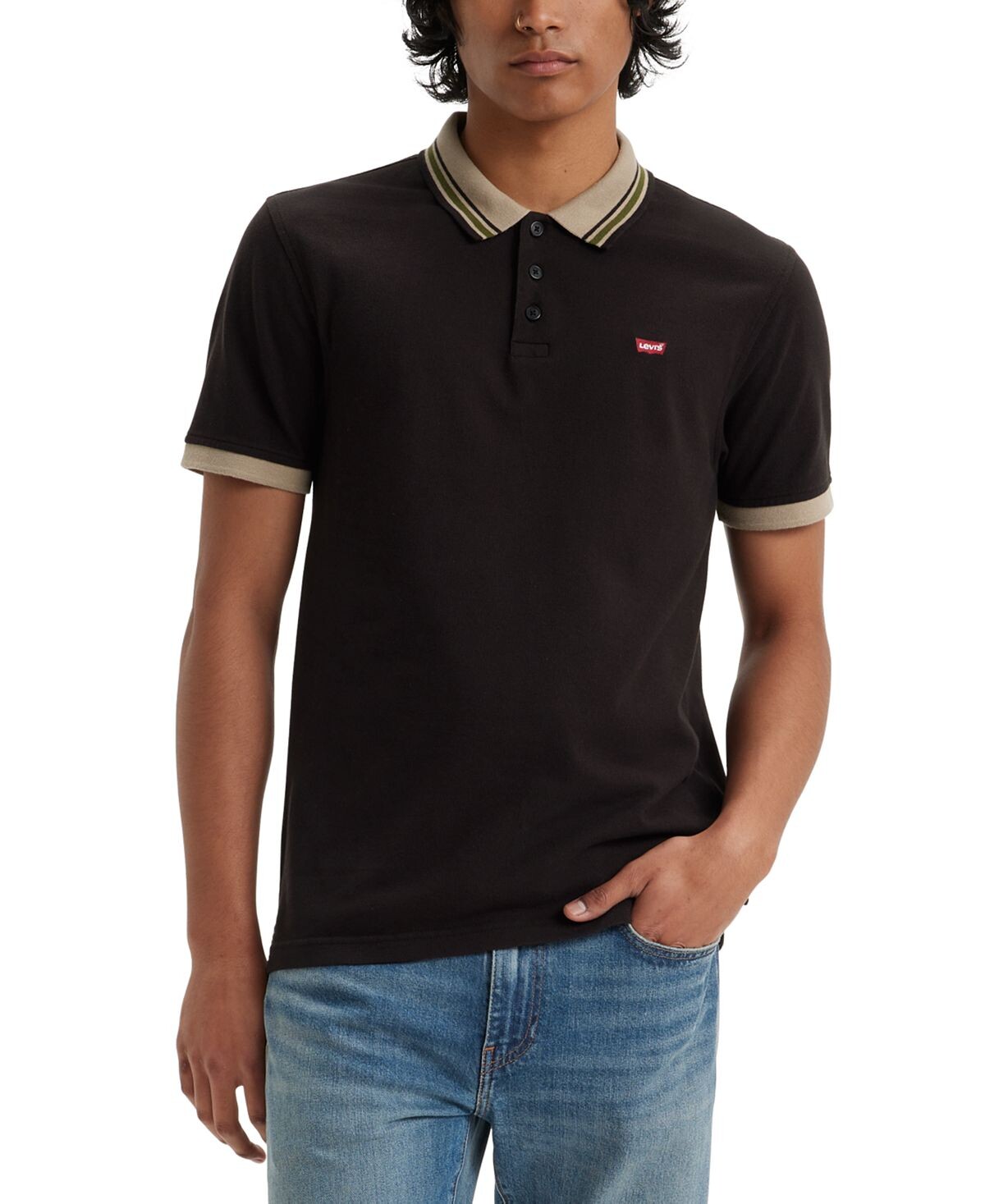 Мужская рубашка поло с короткими рукавами Housemark стандартного кроя Levi's
Мужская рубашка поло с короткими рукавами Housemark стандартного кроя Levi's
