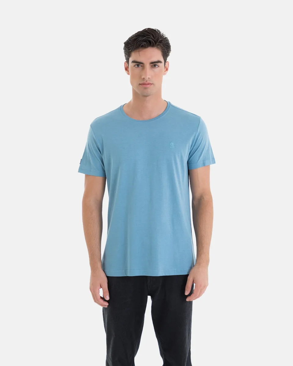 Мужская футболка из хлопка и модала Massana, голубой
Мужская футболка из хлопка и модала Massana, голубой