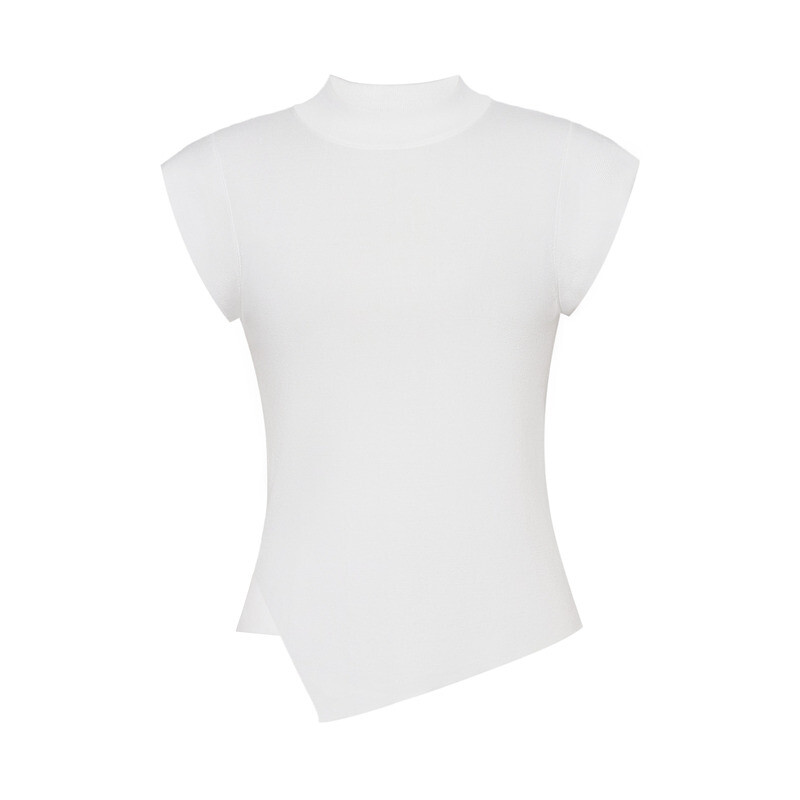 Вязаный топ Deep Breath с неровным краем, белый
Вязаный топ Deep Breath с неровным краем, белый