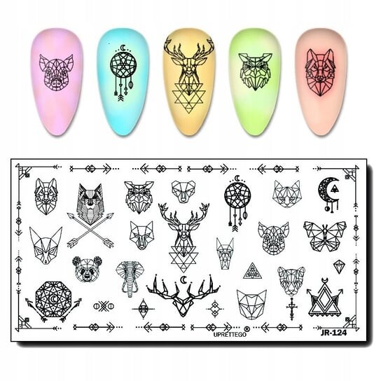 Пластина для штампа для ногтей, Tojato
Пластина для штампа для ногтей, Tojato