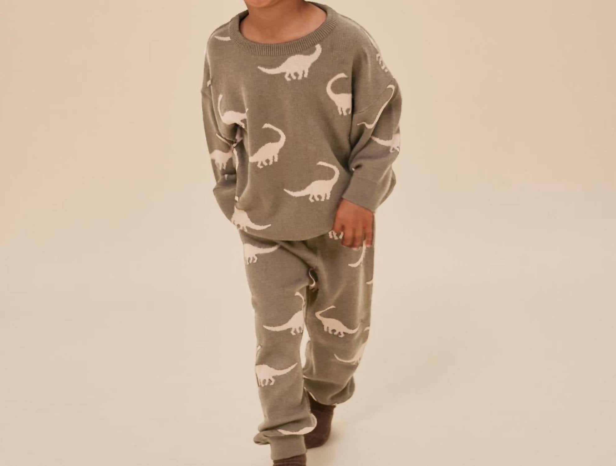 Лапис вязаные штаны с динозаврами Konges Sløjd, Dino
Лапис вязаные штаны с динозаврами Konges Sløjd, Dino