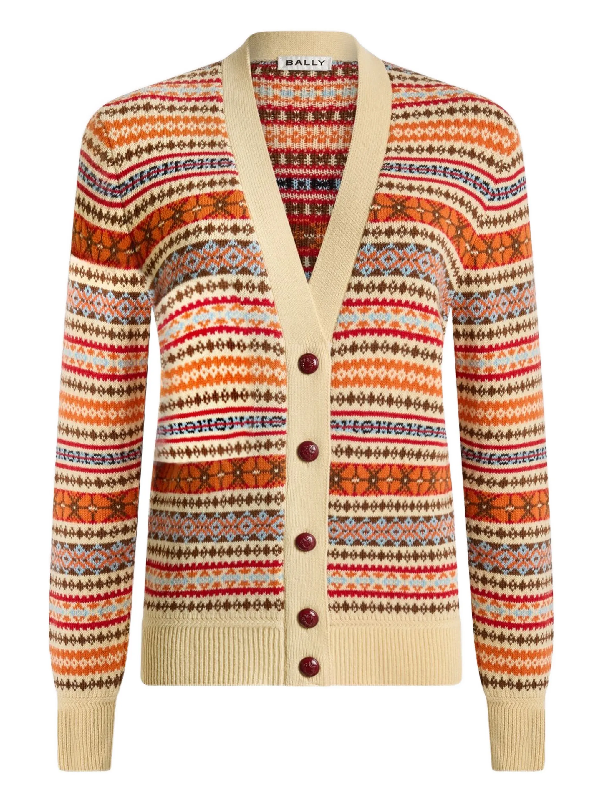 Кардиган в рубчик Bally, желтый
Кардиган в рубчик Bally, желтый