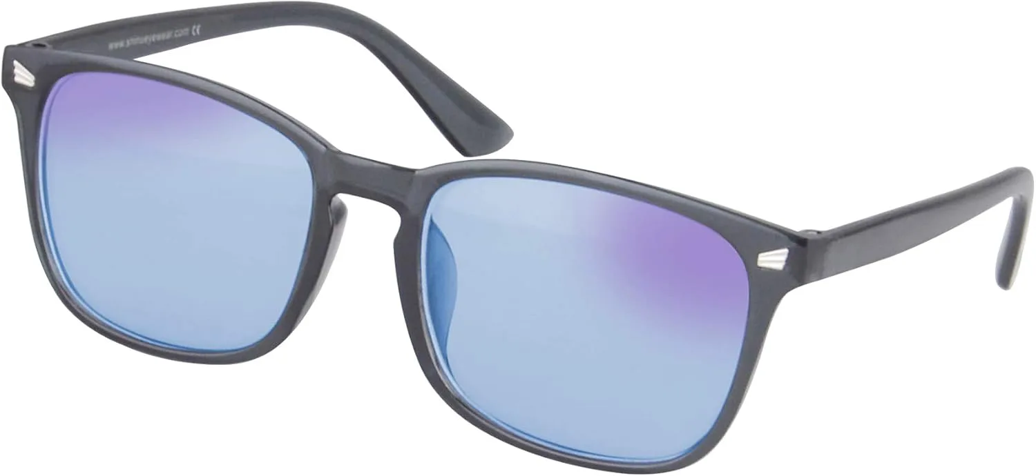 Очки для людей с красно-зеленой цветовой слепотой, очки для мужчин с нарушениями цветового зрения, солнцезащитные очки для улицы - 8068 MEDOLONG, Transparent Grey
Очки для людей с красно-зеленой цветовой слепотой, очки для мужчин с нарушениями цветового зрения, солнцезащитные очки для улицы - 8068 MEDOLONG, Transparent Grey