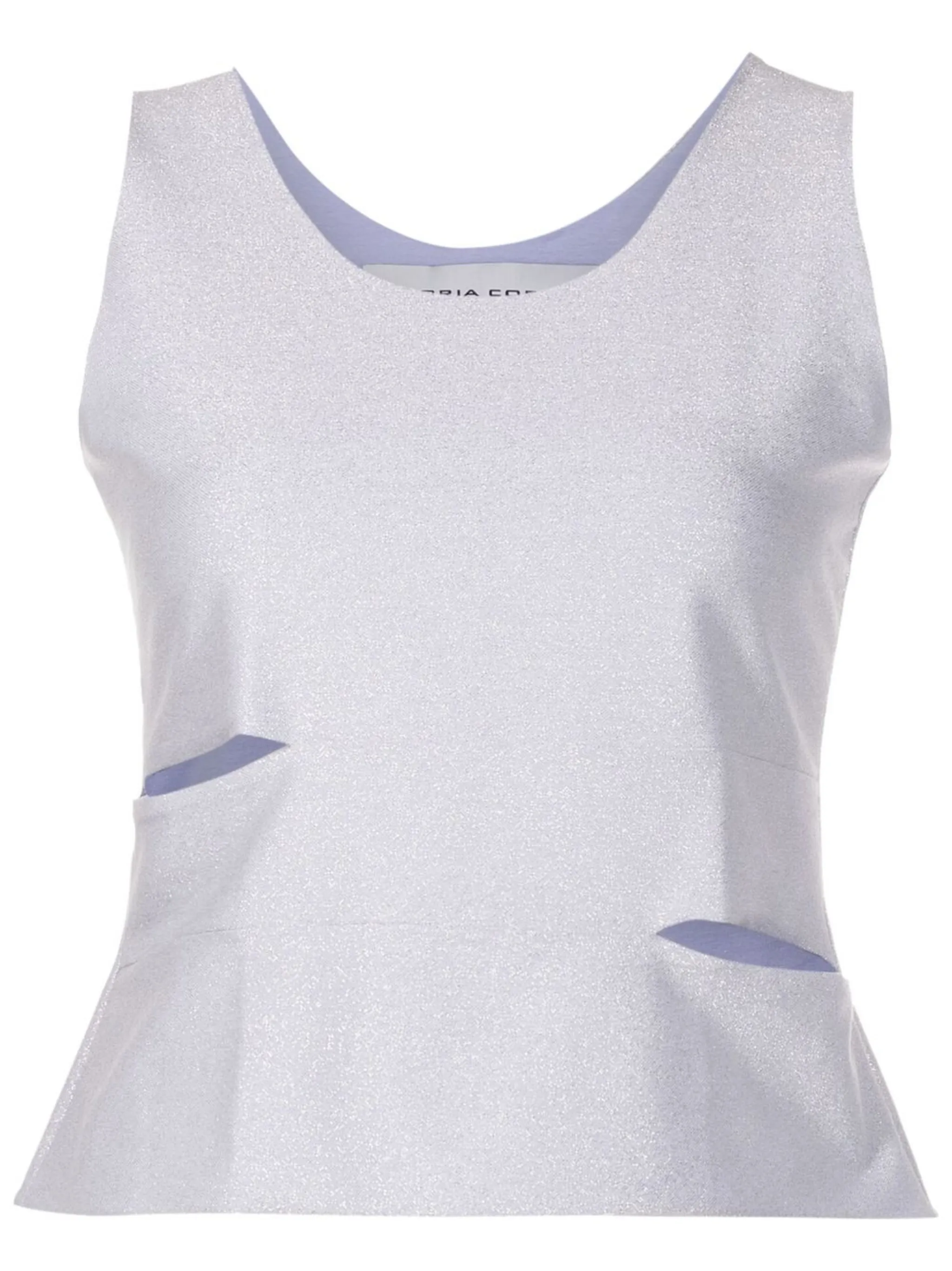 Топ с блестками Gloria Coelho, нейтральный
Топ с блестками Gloria Coelho, нейтральный