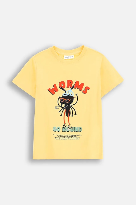 Детская футболка Coccodrillo, желтый
Детская футболка Coccodrillo, желтый
