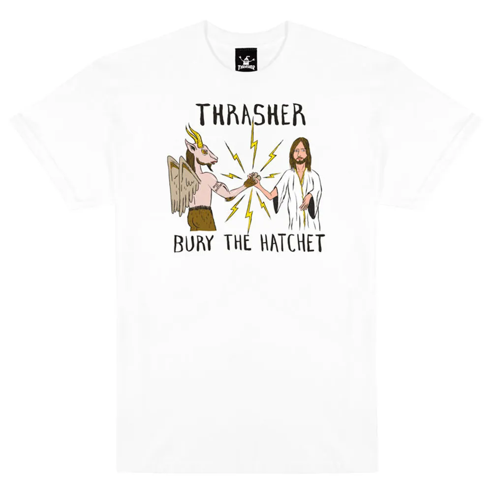 Футболка с коротким рукавом Thrasher B.t.h, белый
Футболка с коротким рукавом Thrasher B.t.h, белый