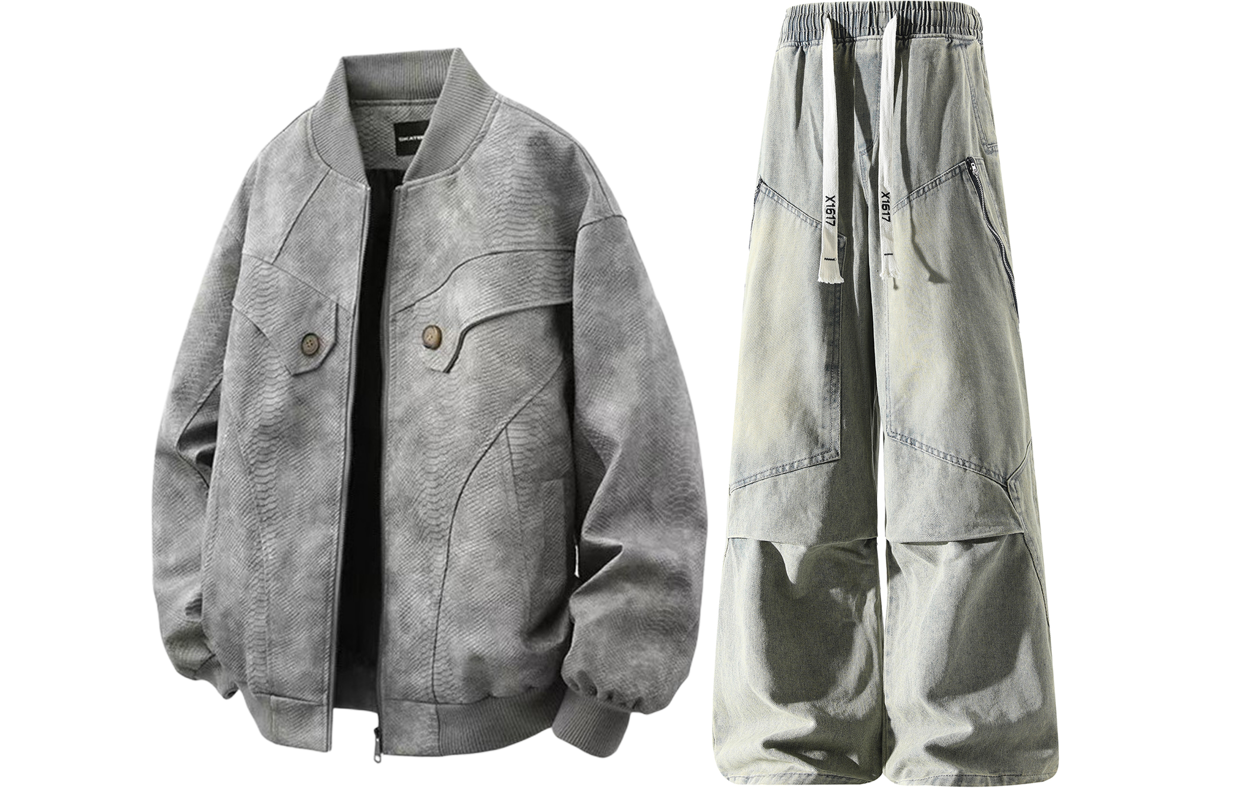Повседневная спортивная одежда Unisex с лацканом Lapel Moderate X1617, серый top+желтый mud pants
Повседневная спортивная одежда Unisex с лацканом Lapel Moderate X1617, серый top+желтый mud pants