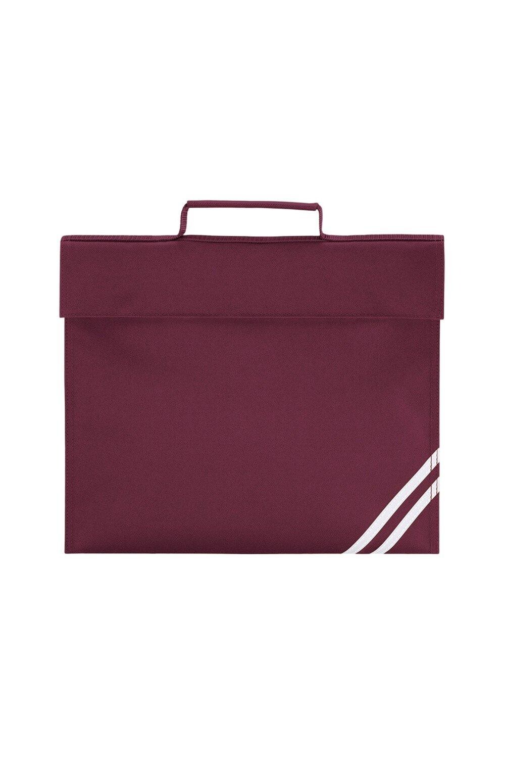 Классическая сумка для книг — 5 литров, упаковка из 2 шт. Quadra, красный