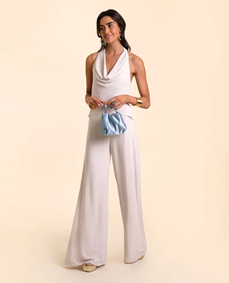 Элегантные широкие женские брюки The-Are, бежевый
Элегантные широкие женские брюки The-Are, бежевый