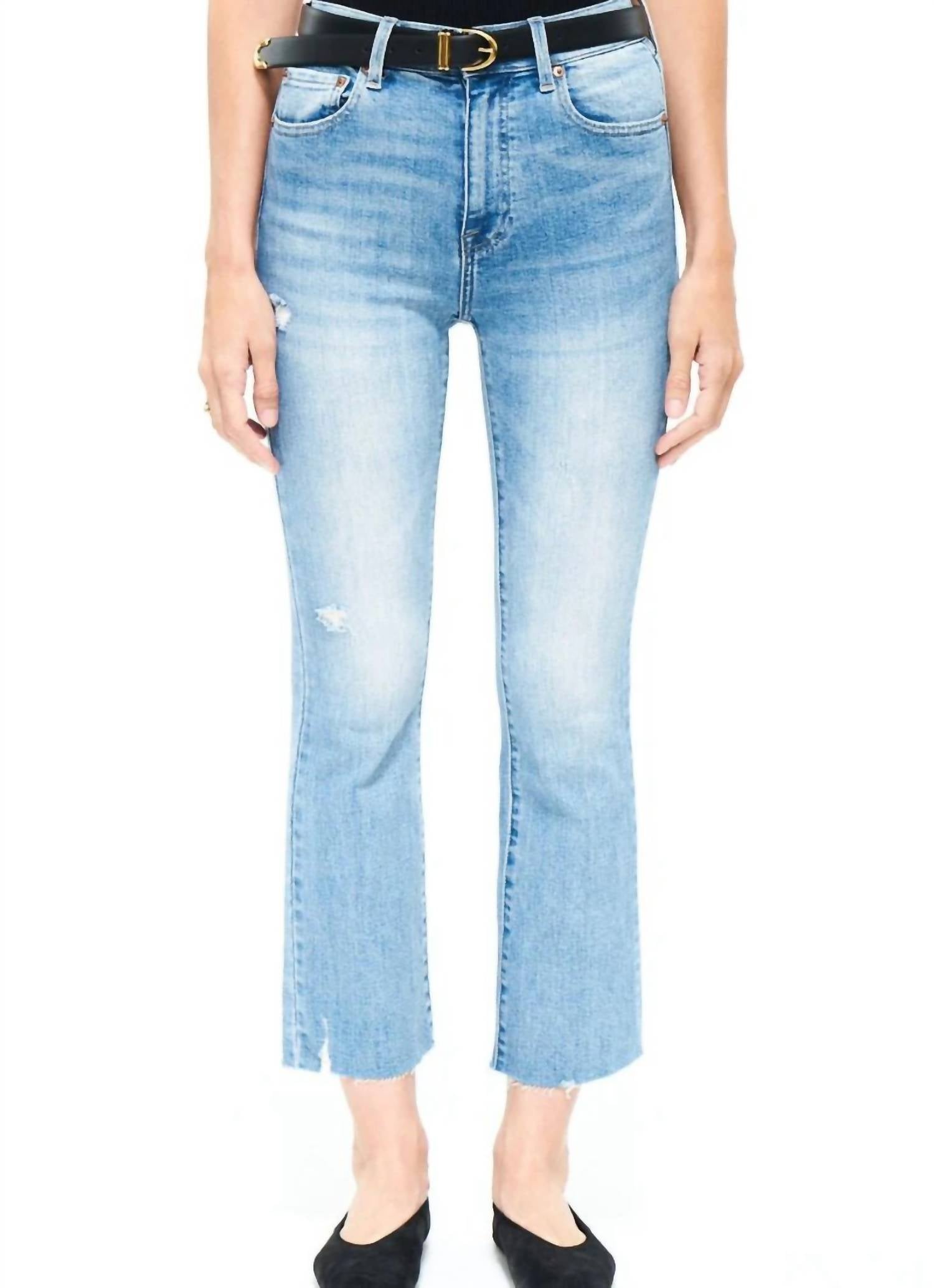 Укороченные расклешенные джинсы Lennon с высокой талией в стиле Zuma Pistola, Zuma
Укороченные расклешенные джинсы Lennon с высокой талией в стиле Zuma Pistola, Zuma