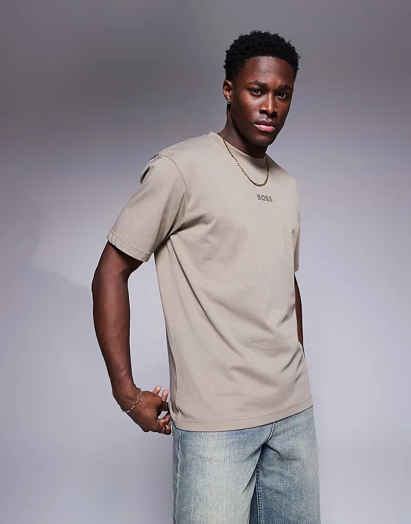 Футболка свободного кроя с центральным логотипом 10, средне-зеленого цвета BOSS Green
Футболка свободного кроя с центральным логотипом 10, средне-зеленого цвета BOSS Green