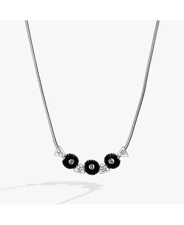 Ожерелье с подвеской-слайдером «Волшебная восьмерка» Alex And Ani, black
Ожерелье с подвеской-слайдером «Волшебная восьмерка» Alex And Ani, black