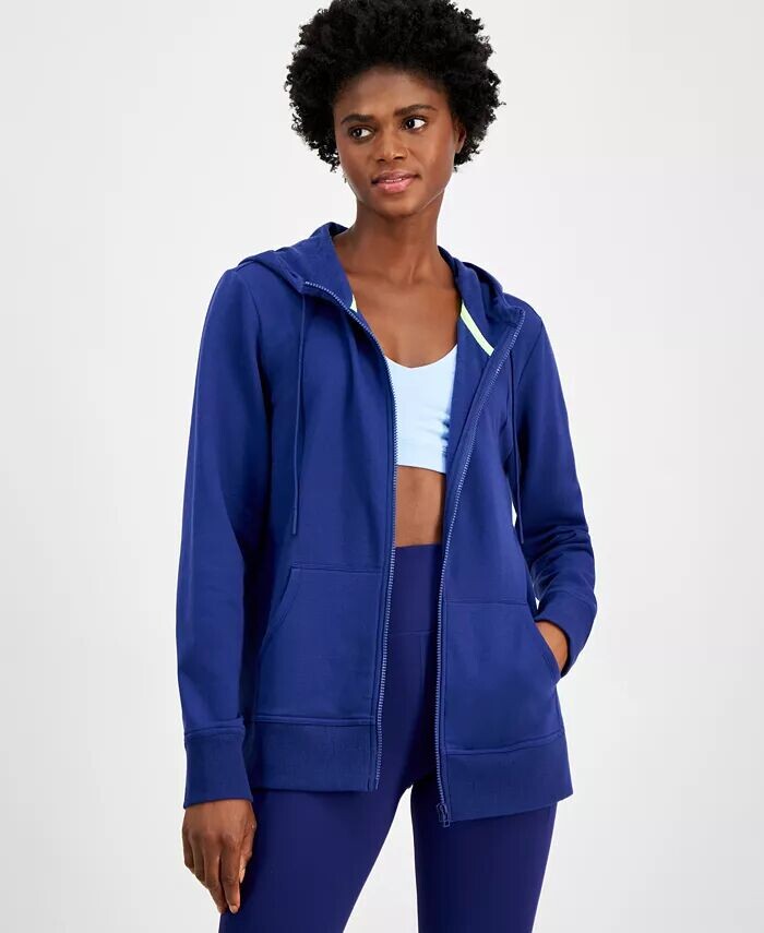 Женская непринужденная флисовая худи с молнией спереди и длинными рукавами ID Ideology, синий
Женская непринужденная флисовая худи с молнией спереди и длинными рукавами ID Ideology, синий