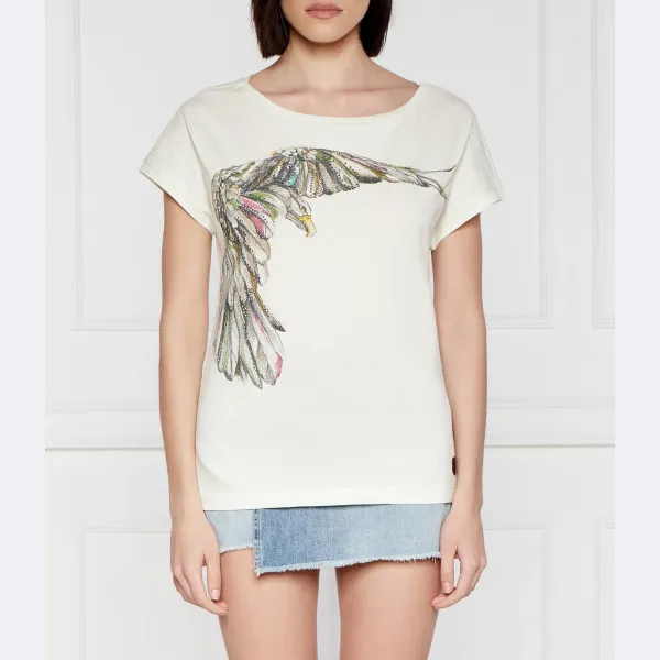 Футболка стандартного кроя Aeronautica Militare, экрю
Футболка стандартного кроя Aeronautica Militare, экрю