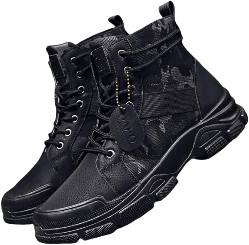 Мужские высокие парусиновые ботинки для походов Hhhchpm, черный
Мужские высокие парусиновые ботинки для походов Hhhchpm, черный