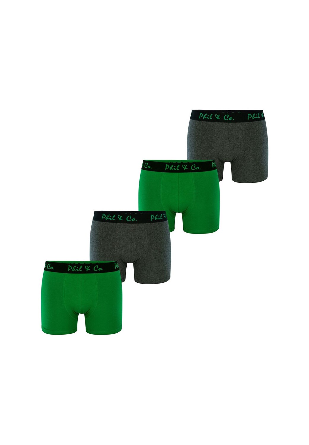 Трикотажные брюки в стиле ретро Phil & Co. Berlin, зелено-антрацитовый
Трикотажные брюки в стиле ретро Phil & Co. Berlin, зелено-антрацитовый