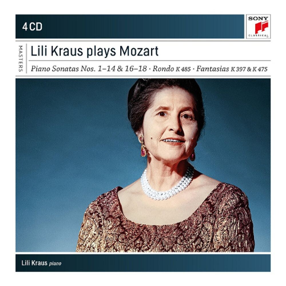 Диск CD Lili Kraus Plays Mozart - Wolfgang Amadeus Mozart, Lili Kraus
Диск CD Lili Kraus Plays Mozart - Wolfgang Amadeus Mozart, Lili Kraus