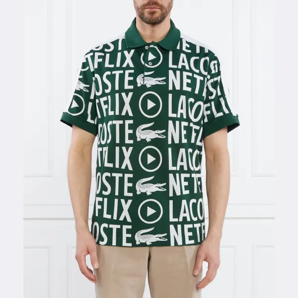 Рубашка поло свободного кроя Lacoste, зеленый
Рубашка поло свободного кроя Lacoste, зеленый