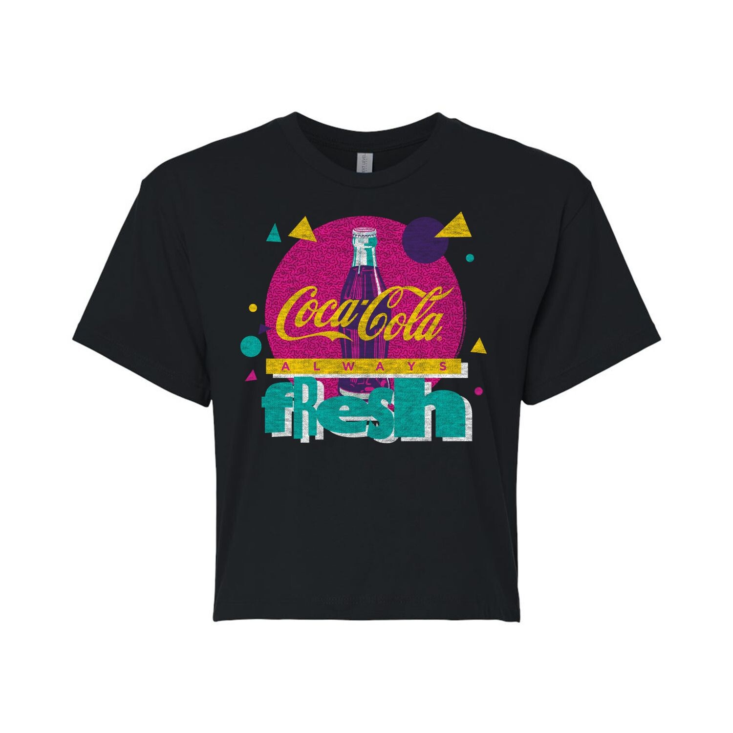 Укороченная футболка с логотипом Coca-Cola для юниоров Licensed Character, черный
Укороченная футболка с логотипом Coca-Cola для юниоров Licensed Character, черный