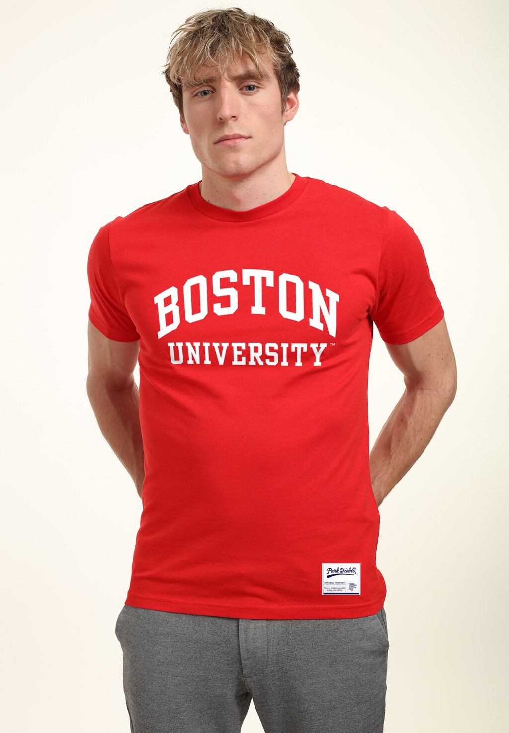 Футболка с принтом Park Fields Boston University Script Henry Tiger, красный
Футболка с принтом Park Fields Boston University Script Henry Tiger, красный