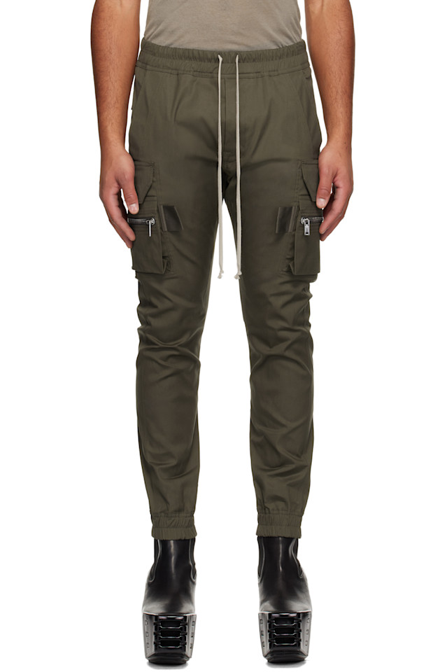 Rick Owens Брюки-Карго цвета хаки «Конкордианс Мастодонт»
Rick Owens Брюки-Карго цвета хаки «Конкордианс Мастодонт»