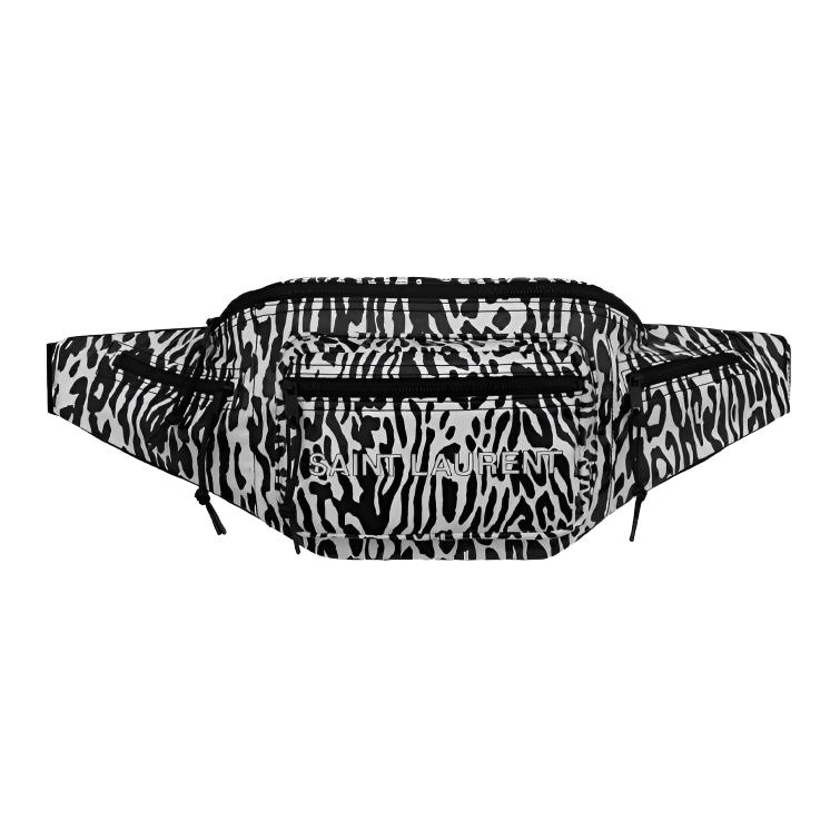 SAINT LAURENT Нюкс нейлоновая поясная сумка через плечо мужская черно-белая
SAINT LAURENT Нюкс нейлоновая поясная сумка через плечо мужская черно-белая