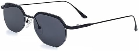 Ретро солнцезащитные очки в маленькой оправе для мужчин с многоугольными линзами, солнцезащитные очки для женщин для активного отдыха, путешествий и вечеринок MTZJH, C01 Black
Ретро солнцезащитные очки в маленькой оправе для мужчин с многоугольными линзами, солнцезащитные очки для женщин для активного отдыха, путешествий и вечеринок MTZJH, C01 Black