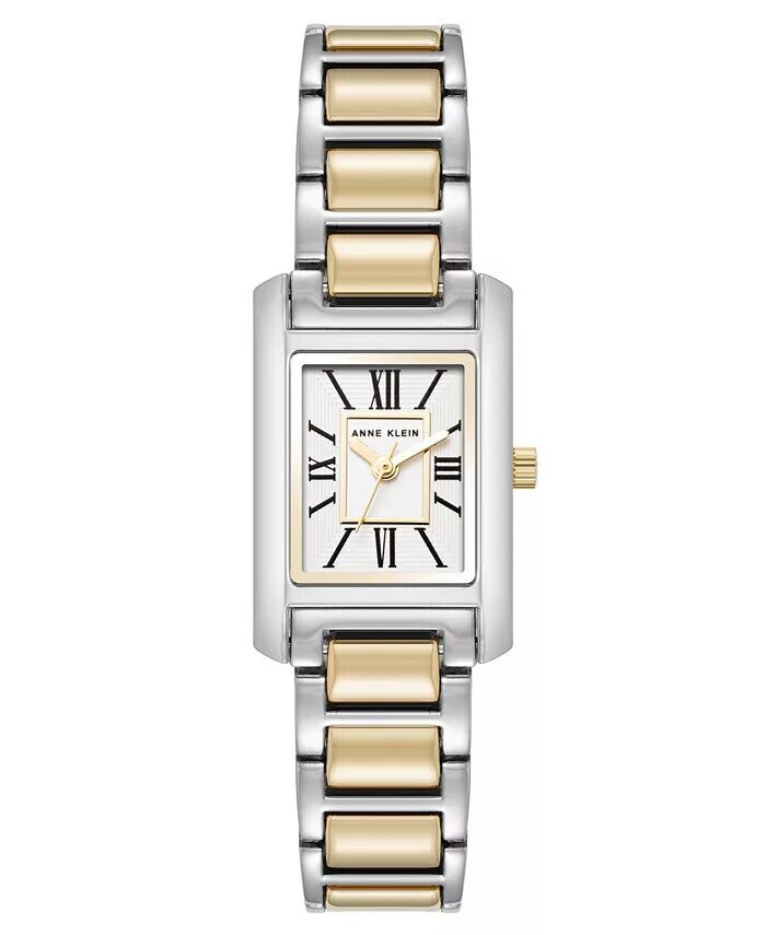 Женские кварцевые классические прямоугольные двухцветные часы из сплава с римскими цифрами, 20 мм Anne Klein, мультиколор, Двухцветный, Женские кварцевые классические прямоугольные двухцветные часы из сплава с римскими цифрами, 20 мм Anne Klein, мультикол
Женские кварцевые классические прямоугольные двухцветные часы из сплава с римскими цифрами, 20 мм Anne Klein, мультиколор, Двухцветный, Женские кварцевые классические прямоугольные двухцветные часы из сплава с римскими цифрами, 20 мм Anne Klein, мультикол