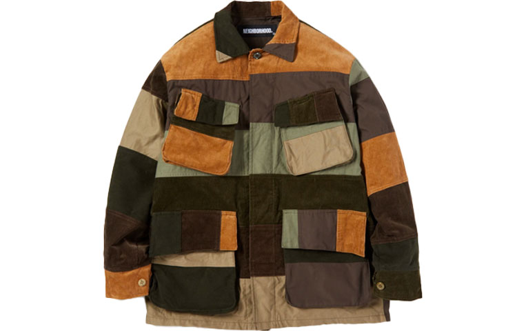 Куртка Corduroy Patchwork Jacket NEIGHBORHOOD, хаки
Куртка Corduroy Patchwork Jacket NEIGHBORHOOD, хаки